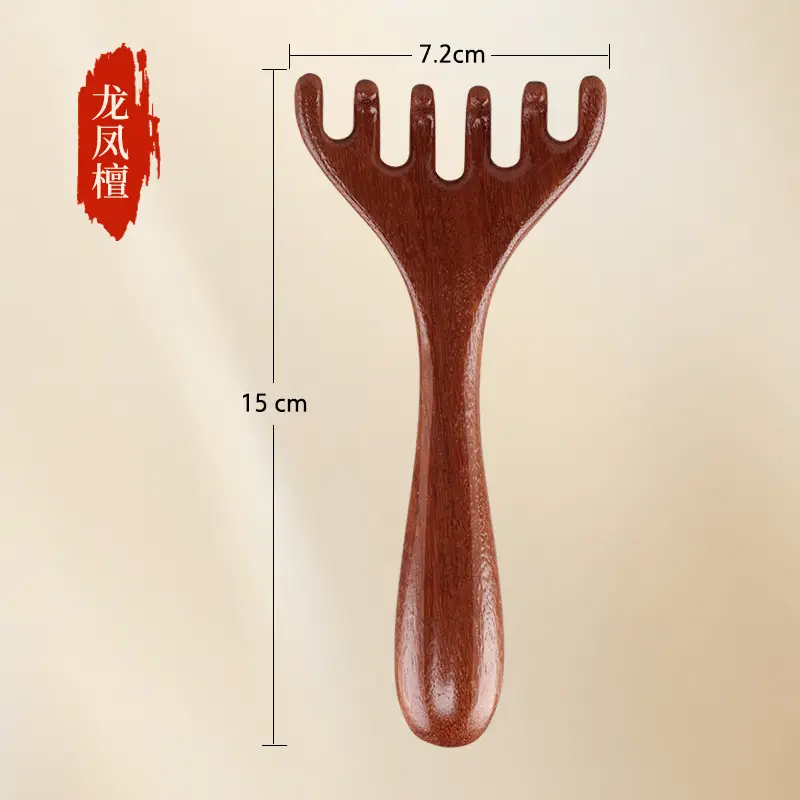 Antlers six claws (dragon and phoenix sandalwood)