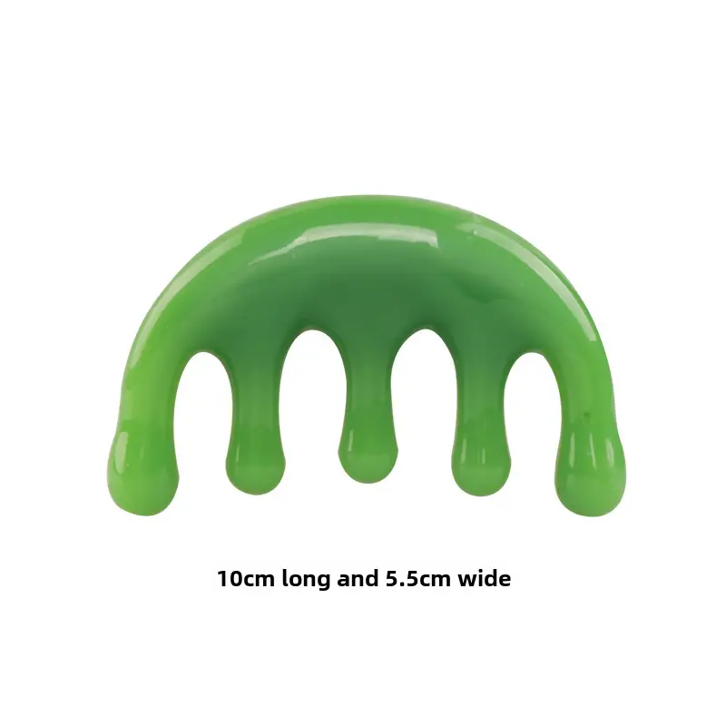 Wooden Hair Mask Comb for Fat Hands 8x6.5CM