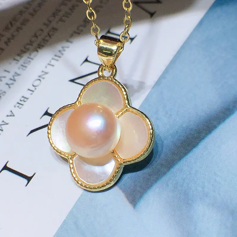 18K Gold-Filled Pearl Earrings Set for Women - Image 5