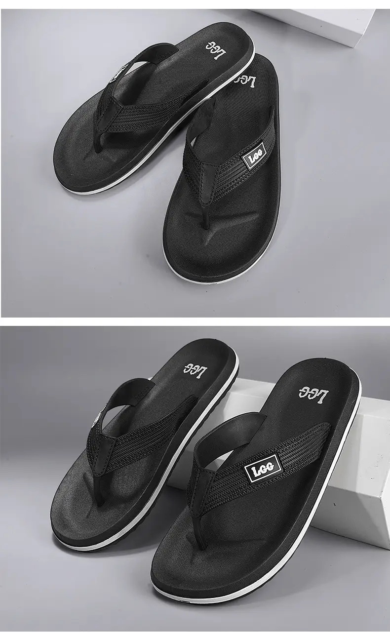 Men's Teal Crossbody Sandals Lightweight Casual Flip Flops — feature 17