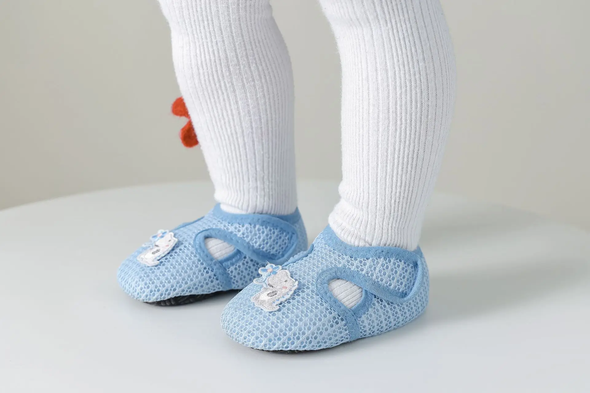 Baby Floor Socks & Shoes Set Blue Cartoon Toddler Non-Slip — feature 5