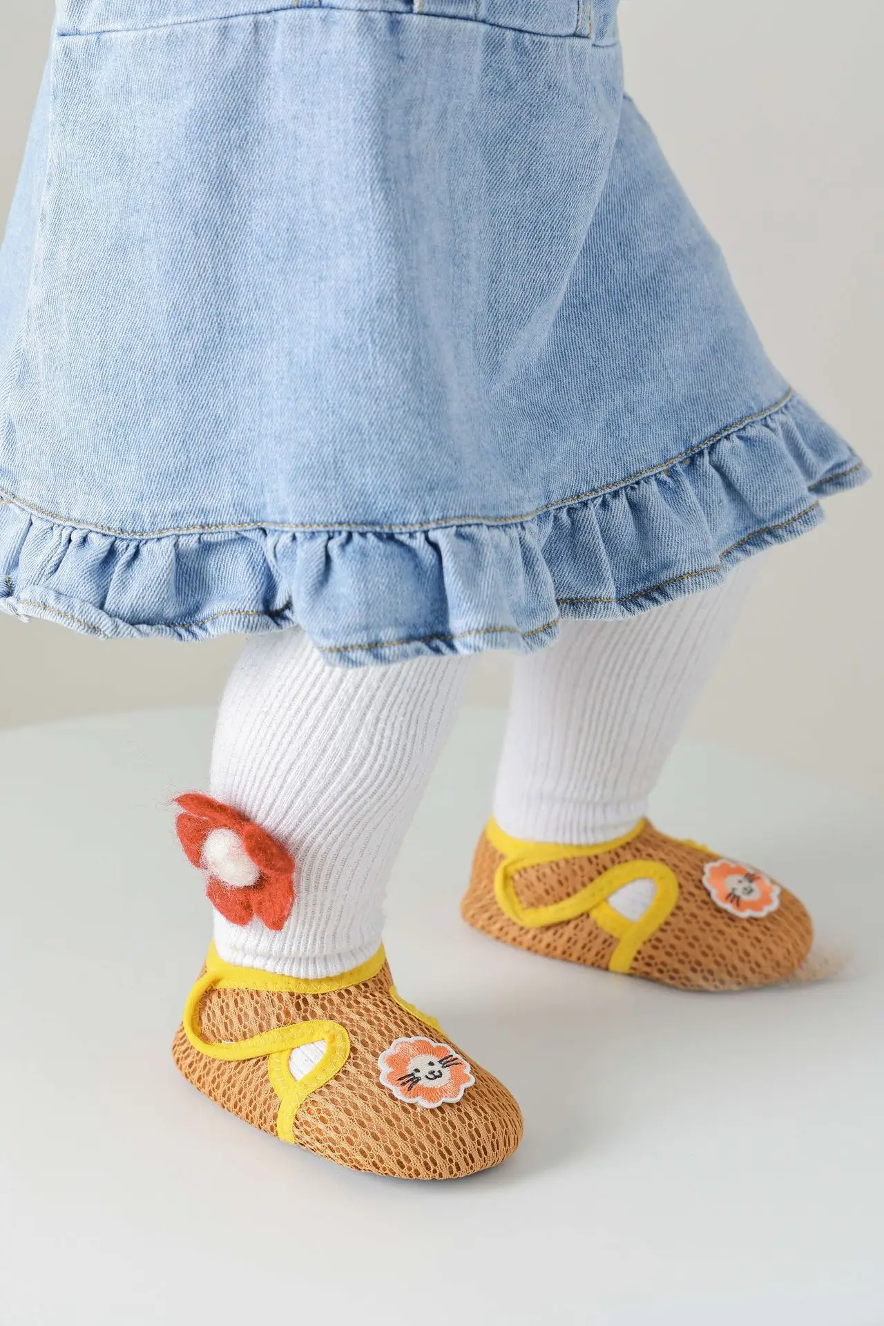 Baby Floor Socks & Shoes Set Blue Cartoon Toddler Non-Slip — feature 7