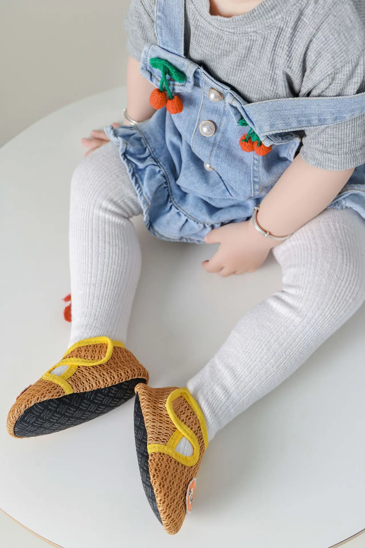 Baby Floor Socks & Shoes Set Blue Cartoon Toddler Non-Slip — feature 8