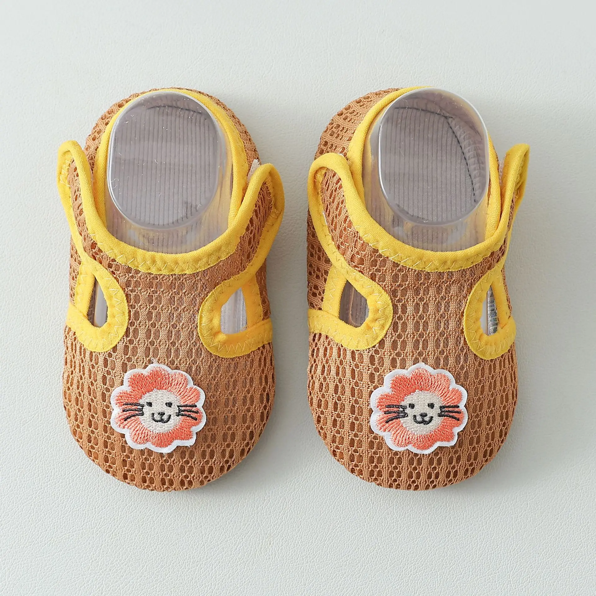 Baby Floor Socks & Shoes Set Blue Cartoon Toddler Non-Slip