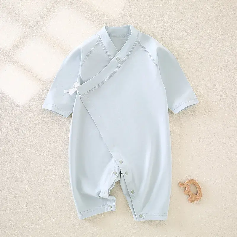 Silky Cool 0 Binding Baby Jumpsuit Summer Climb Suit - Image 2