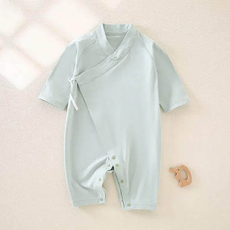 Silky Cool 0 Binding Baby Jumpsuit Summer Climb Suit - Image 3
