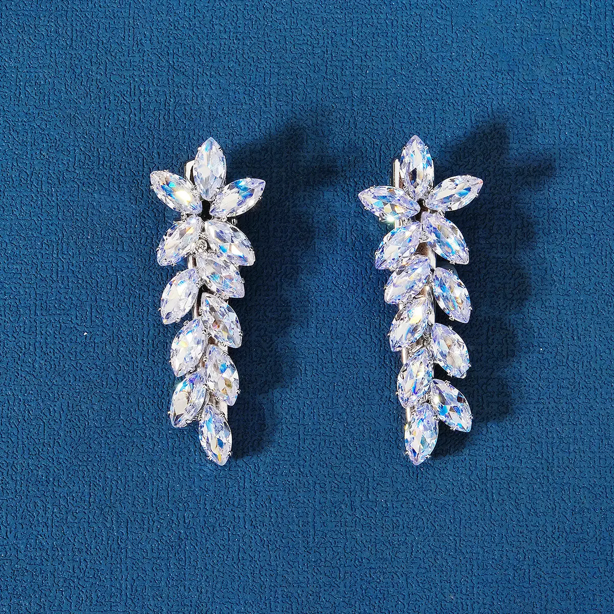 Sweet Zircon Crystal Hair Clip for Daily Wear & Weddings