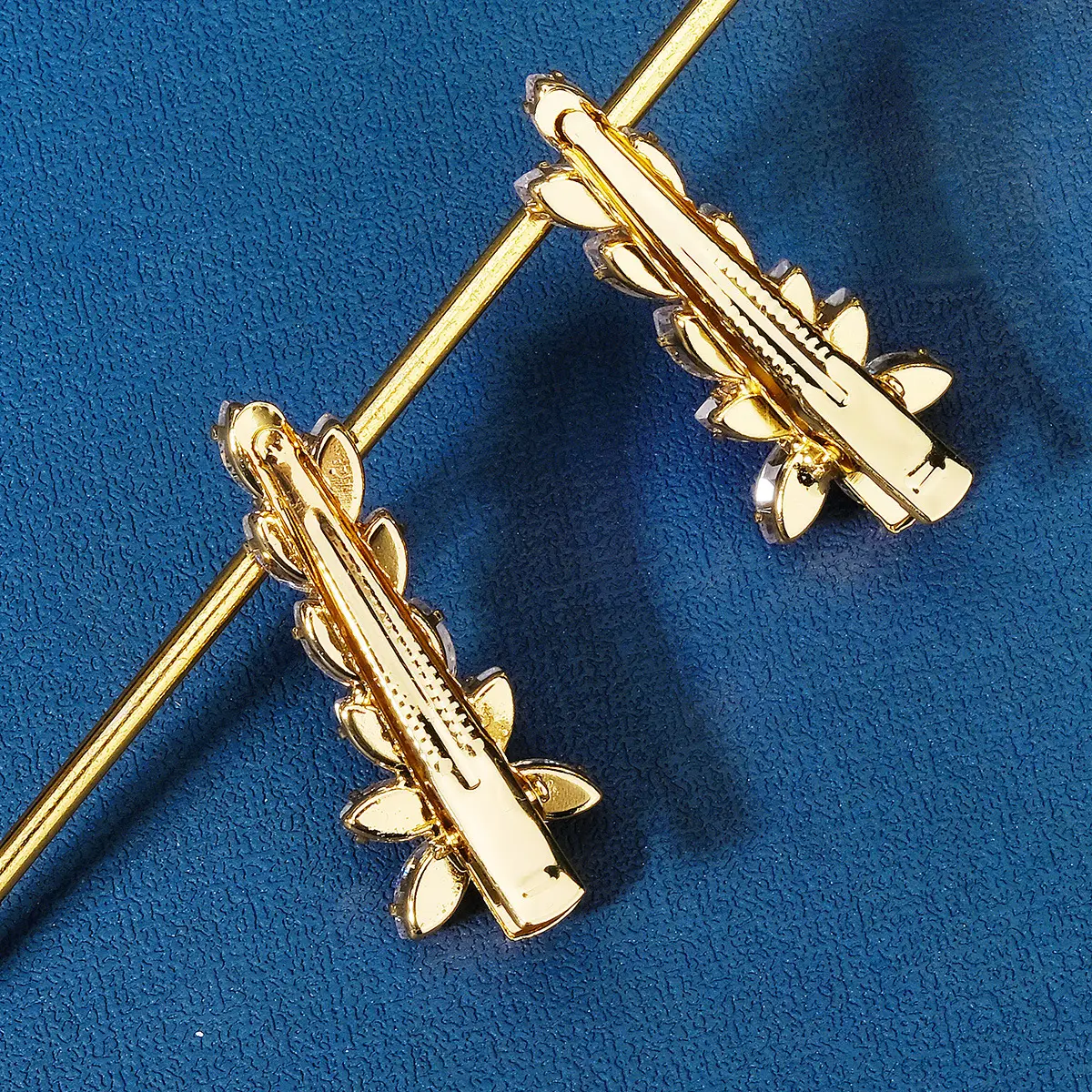 Sweet Zircon Crystal Hair Clip for Daily Wear & Weddings