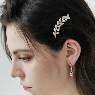 Sweet Zircon Crystal Hair Clip for Daily Wear & Weddings — feature 9