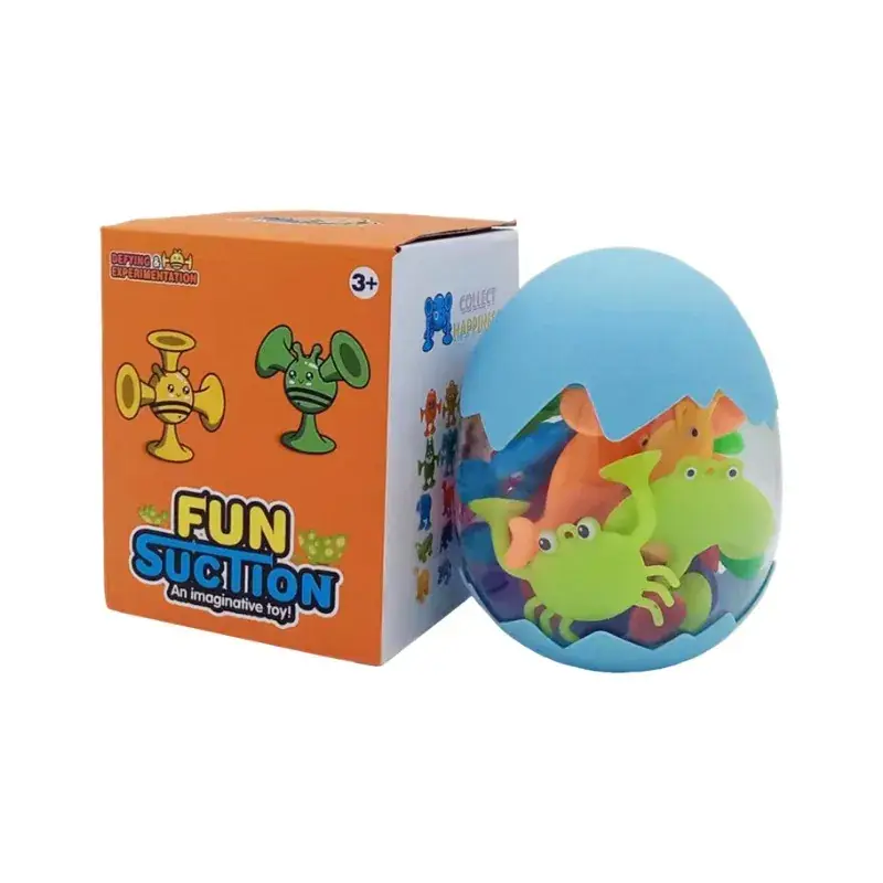 Cross-Border Marine Animal Dolls Suction Cup Toys Sticky Bath Cartoon Play House Toys - Image 9