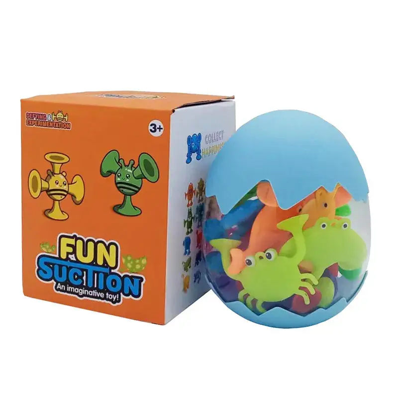 Cross-Border Marine Animal Dolls Suction Cup Toys Sticky Bath Cartoon Play House Toys - Image 2