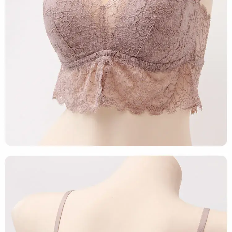 Wholesale 100% Mulberry Silk Lace Bra for Women — feature 24