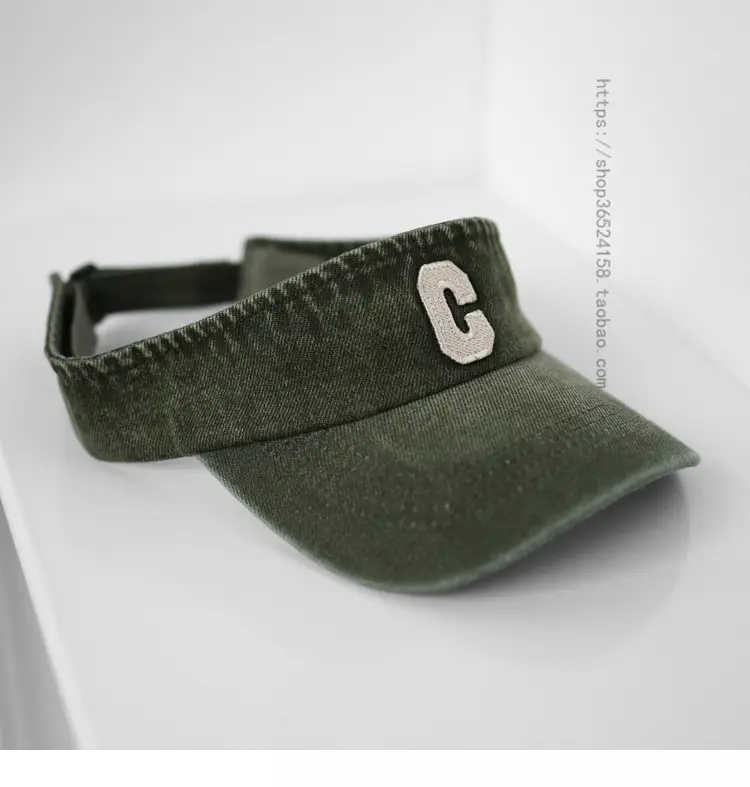 Black C Letter Sunglasses Hat for Women Men — feature 12