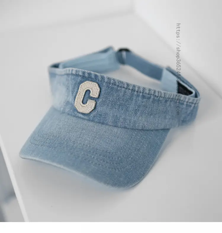 Black C Letter Sunglasses Hat for Women Men — feature 6