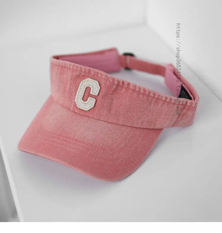 Black C Letter Sunglasses Hat for Women Men - Image 5