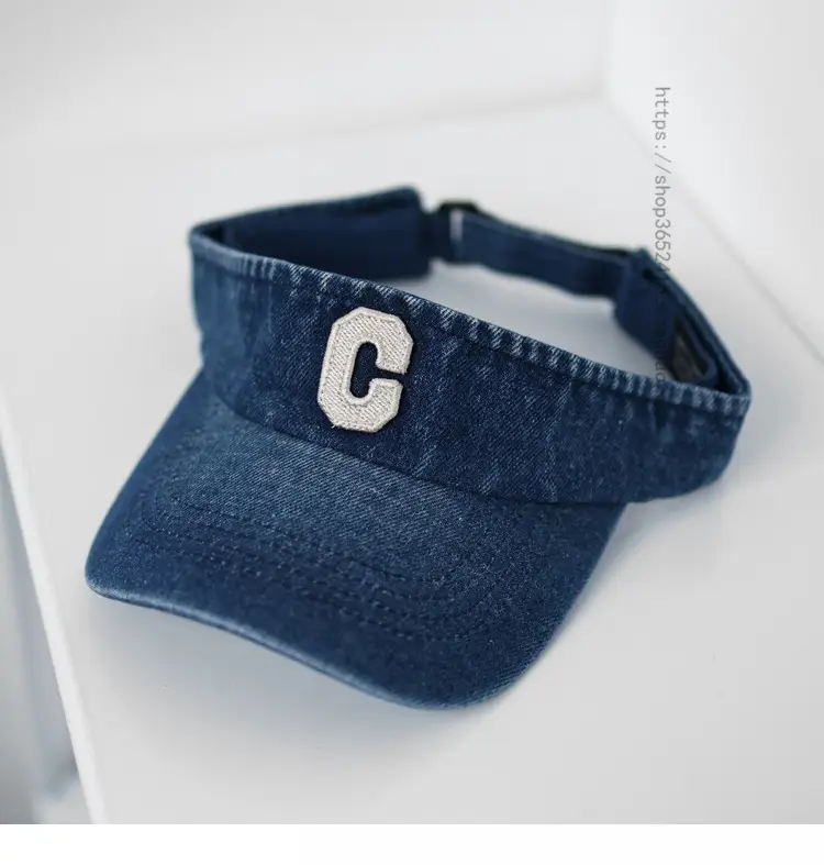 Black C Letter Sunglasses Hat for Women Men - Image 9