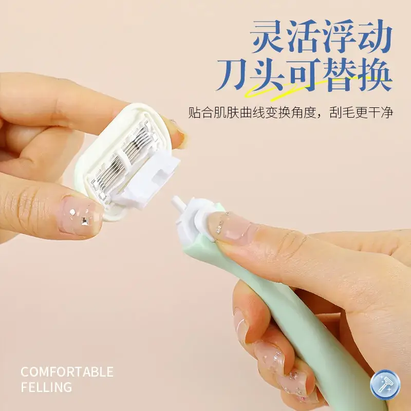 Women's Armpit Hair Cutter Razor Set for Private Parts Shaving - Image 6