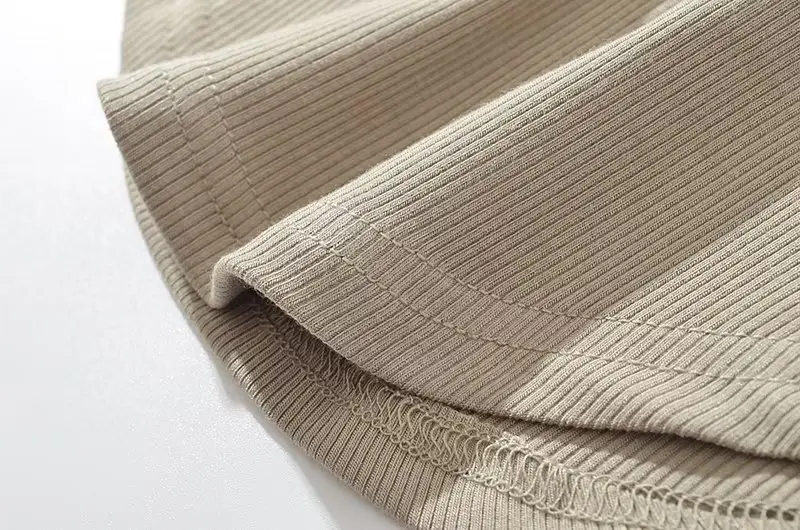 Gray Cotton Button Front T-Shirt for Women — feature 16