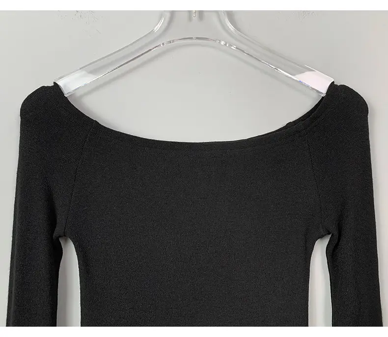 White Slim Fit Off-Shoulder Top for Women — feature 17