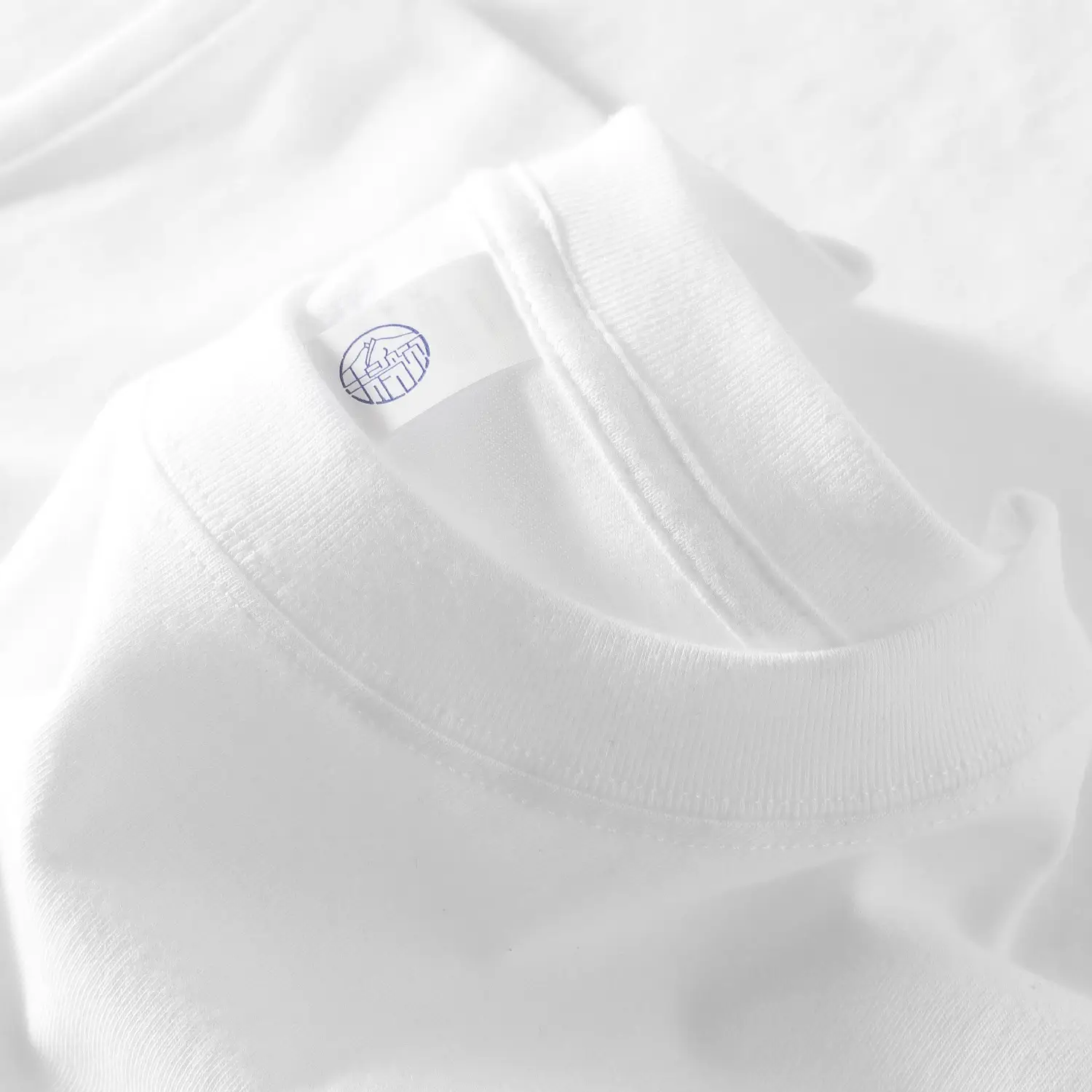 Men's White Sleeveless Vests 210g Cotton Summer