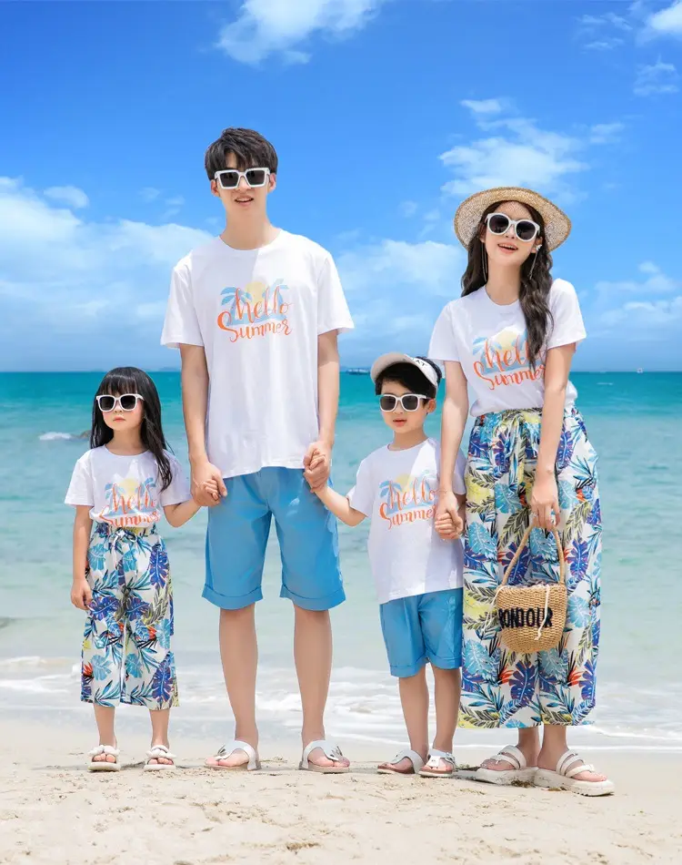 Shelle Summer T-Shirt & Printed Shorts Set for Girls — feature 10