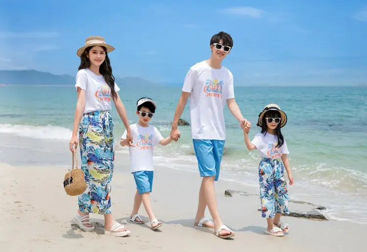 Shelle Summer T-Shirt & Printed Shorts Set for Girls — feature 14