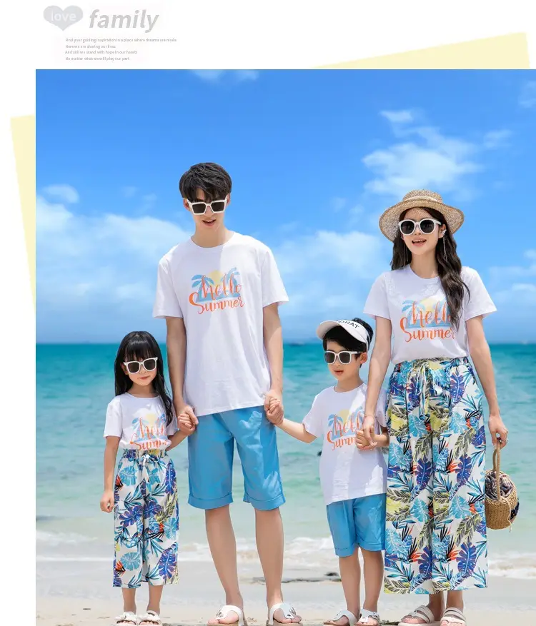 Shelle Summer T-Shirt & Printed Shorts Set for Girls — feature 9