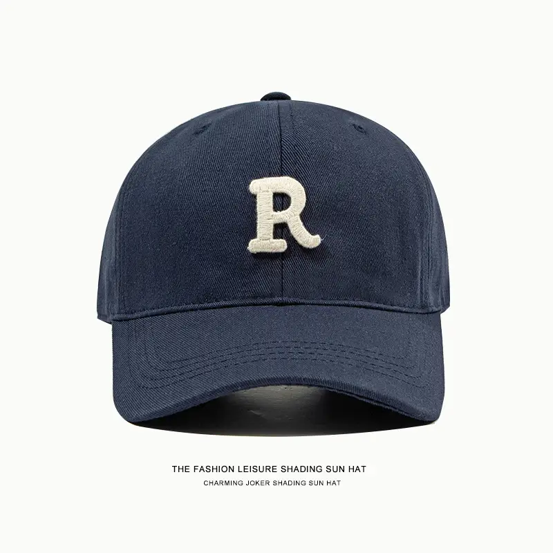 Green Women's Wide Brim Baseball Cap with R Logo