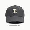 Green Women's Wide Brim Baseball Cap with R Logo