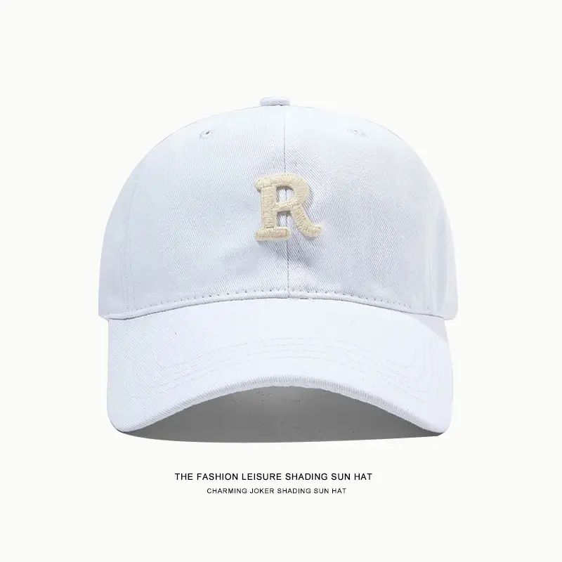 Green Women's Wide Brim Baseball Cap with R Logo