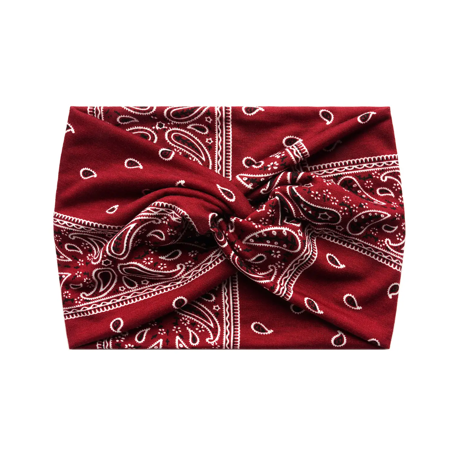 18cm Cross Border Printed Cross Yoga Hair Band Tie Knot - Image 2