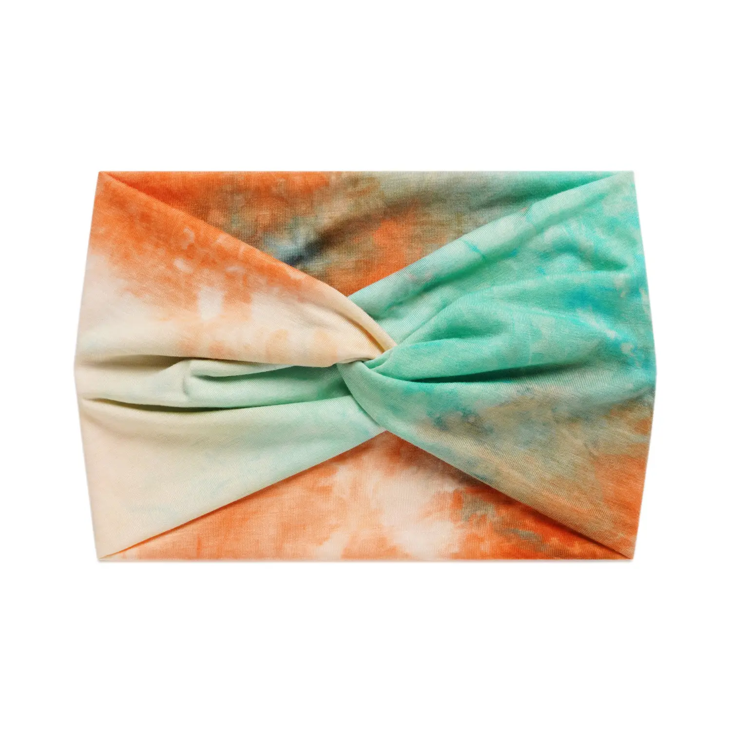 18cm Cross Border Printed Cross Yoga Hair Band Tie Knot - Image 30