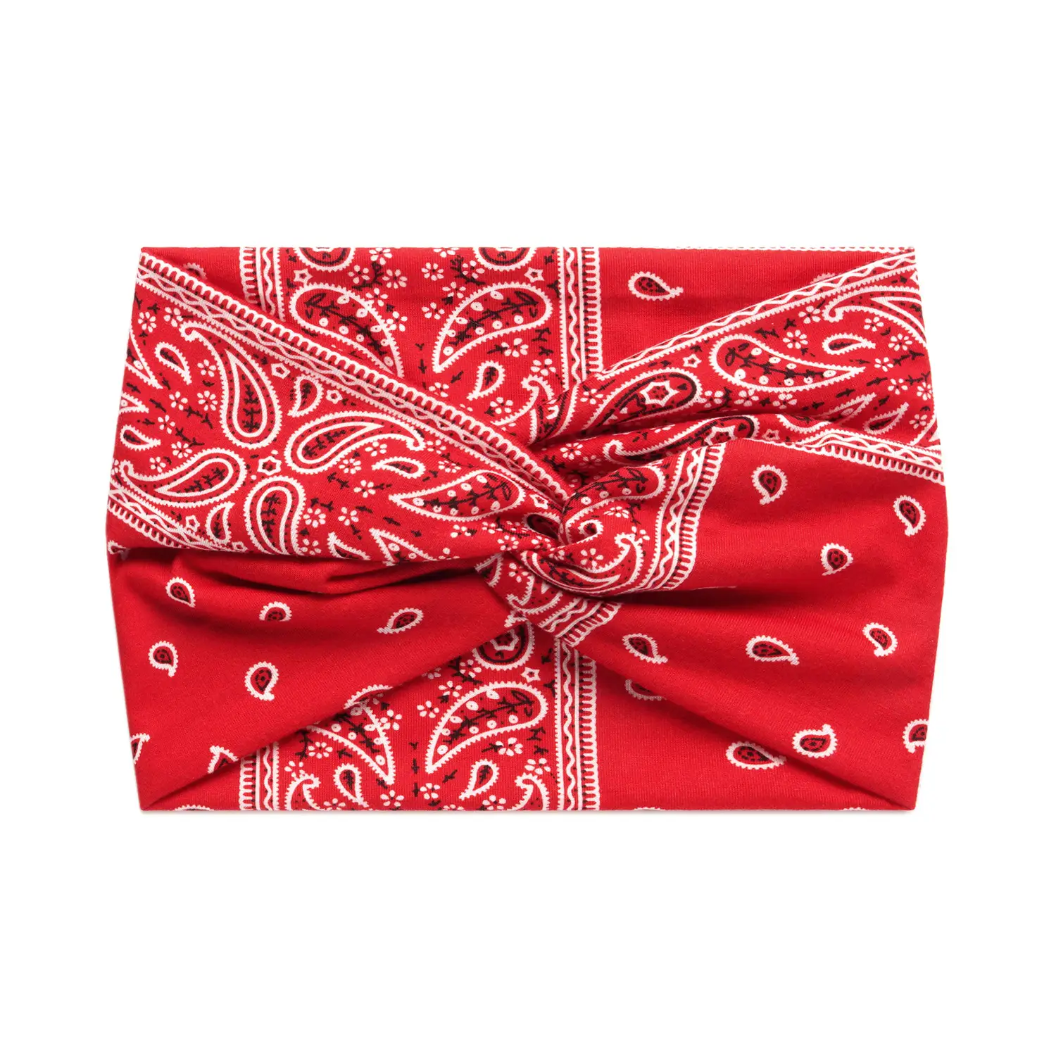 18cm Cross Border Printed Cross Yoga Hair Band Tie Knot - Image 38
