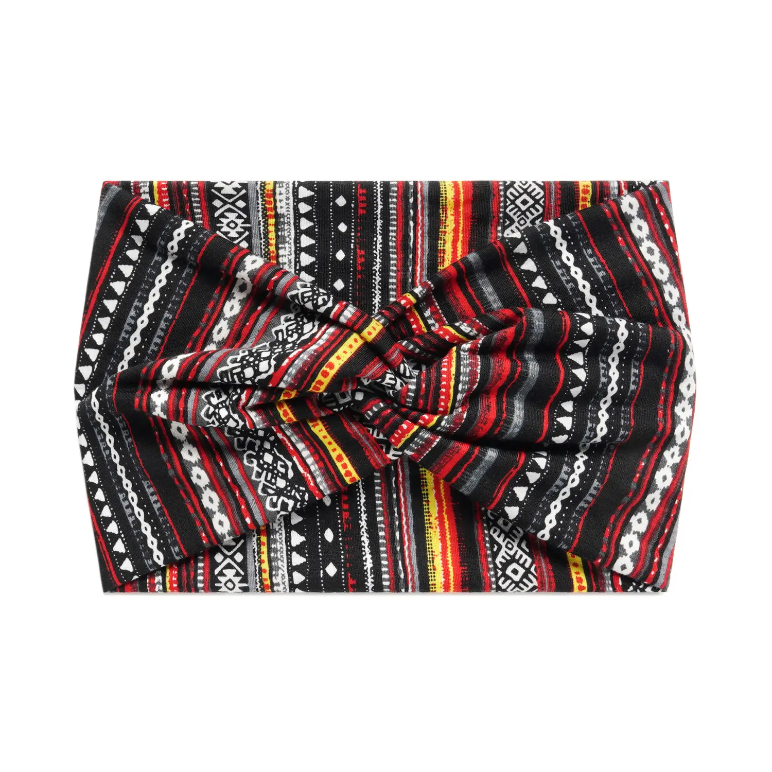 18cm Cross Border Printed Cross Yoga Hair Band Tie Knot - Image 39