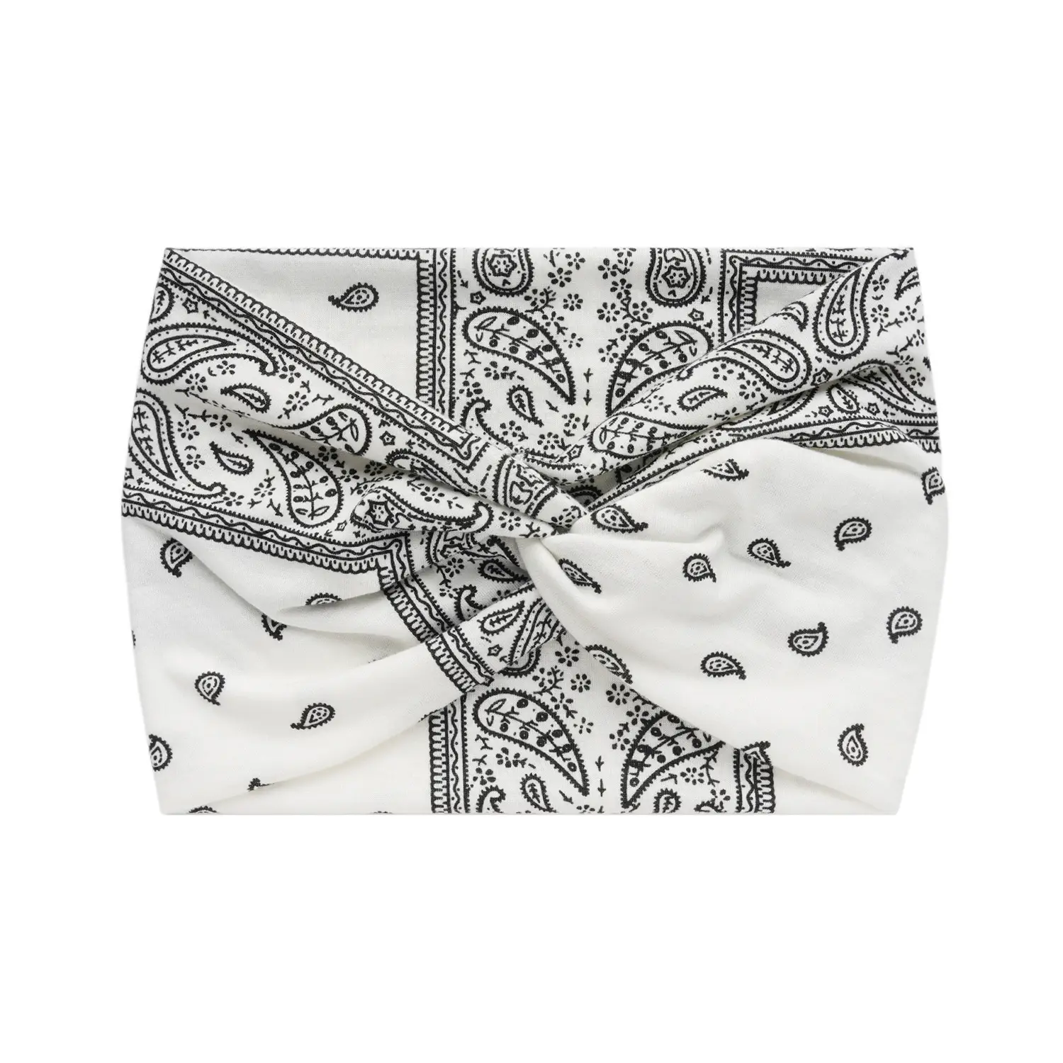 18cm Cross Border Printed Cross Yoga Hair Band Tie Knot - Image 4