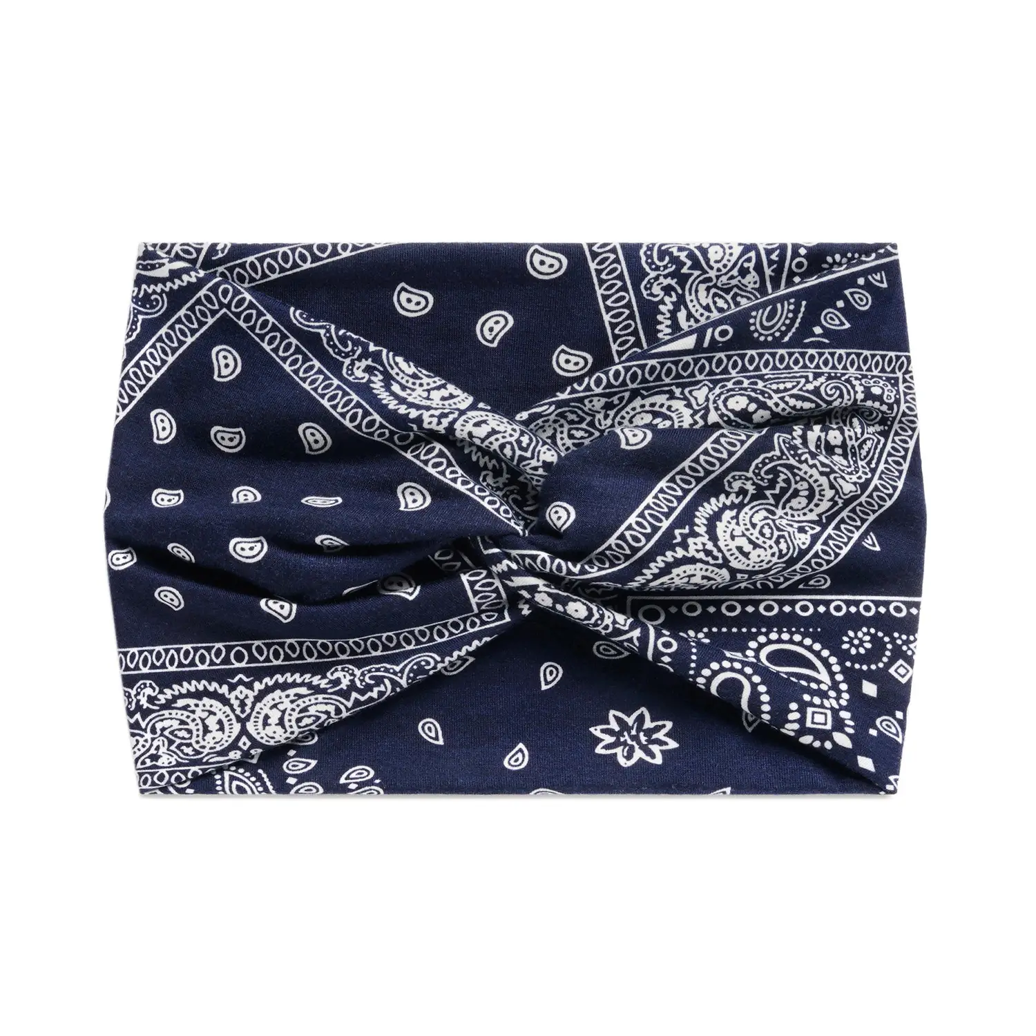 18cm Cross Border Printed Cross Yoga Hair Band Tie Knot - Image 41