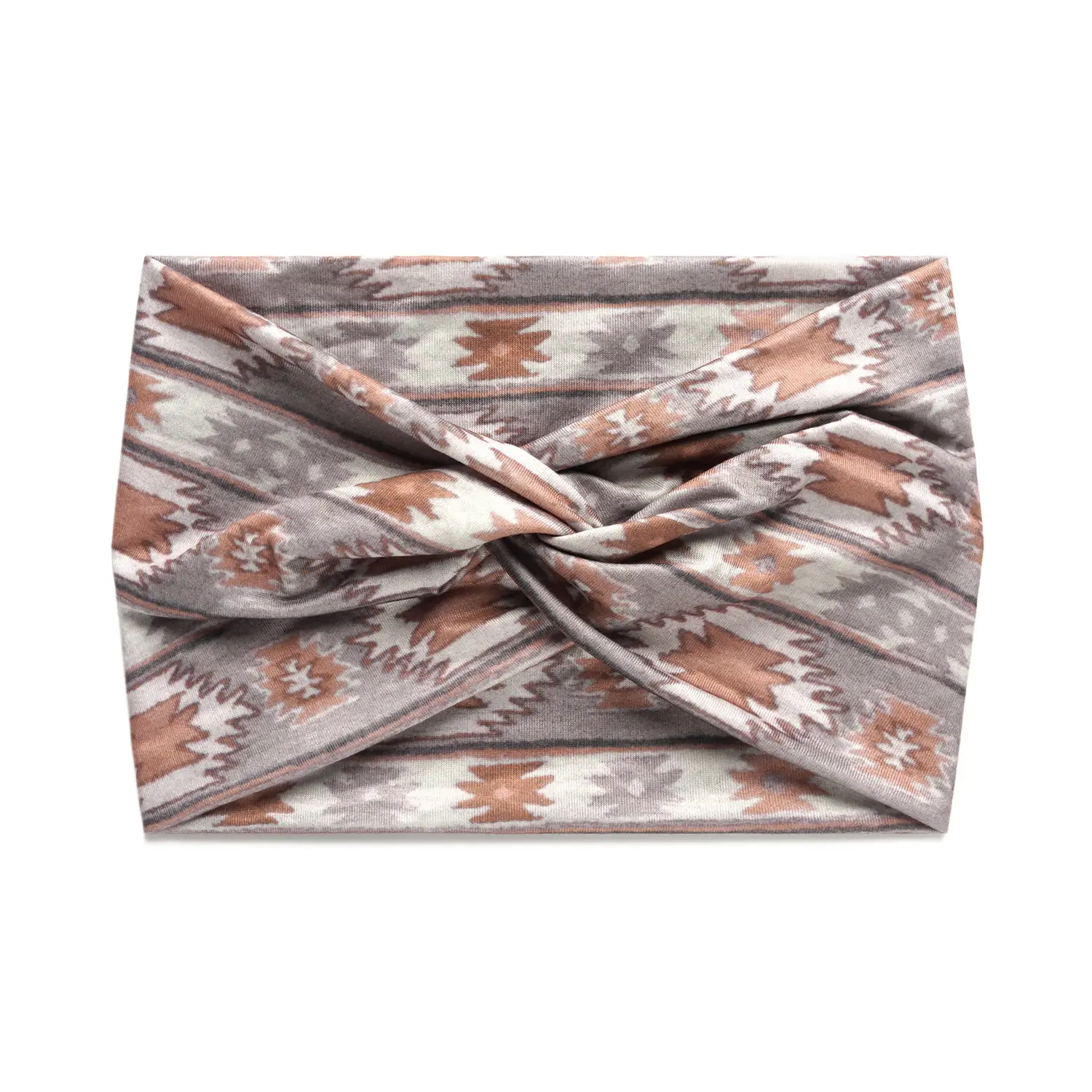 18cm Cross Border Printed Cross Yoga Hair Band Tie Knot - Image 47