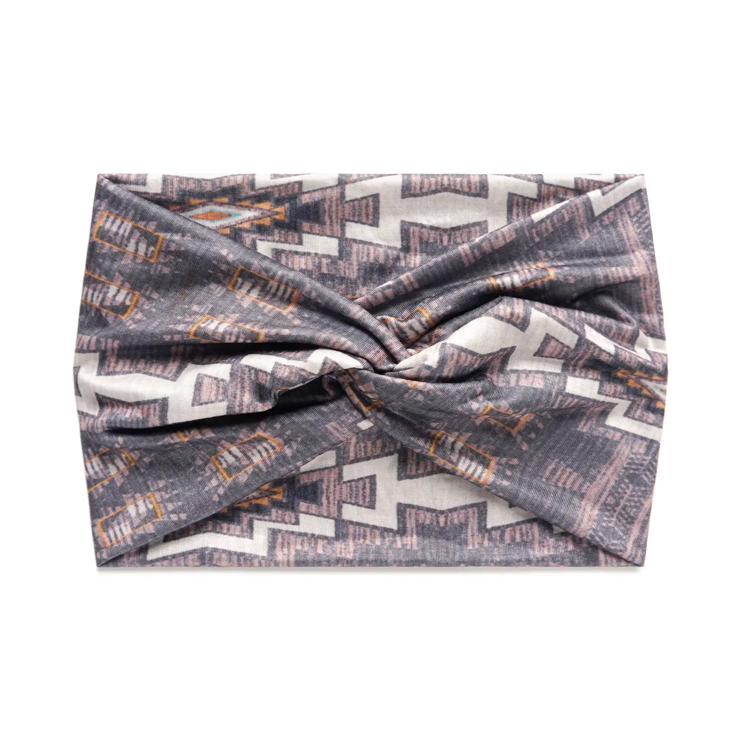 18cm Cross Border Printed Cross Yoga Hair Band Tie Knot - Image 48