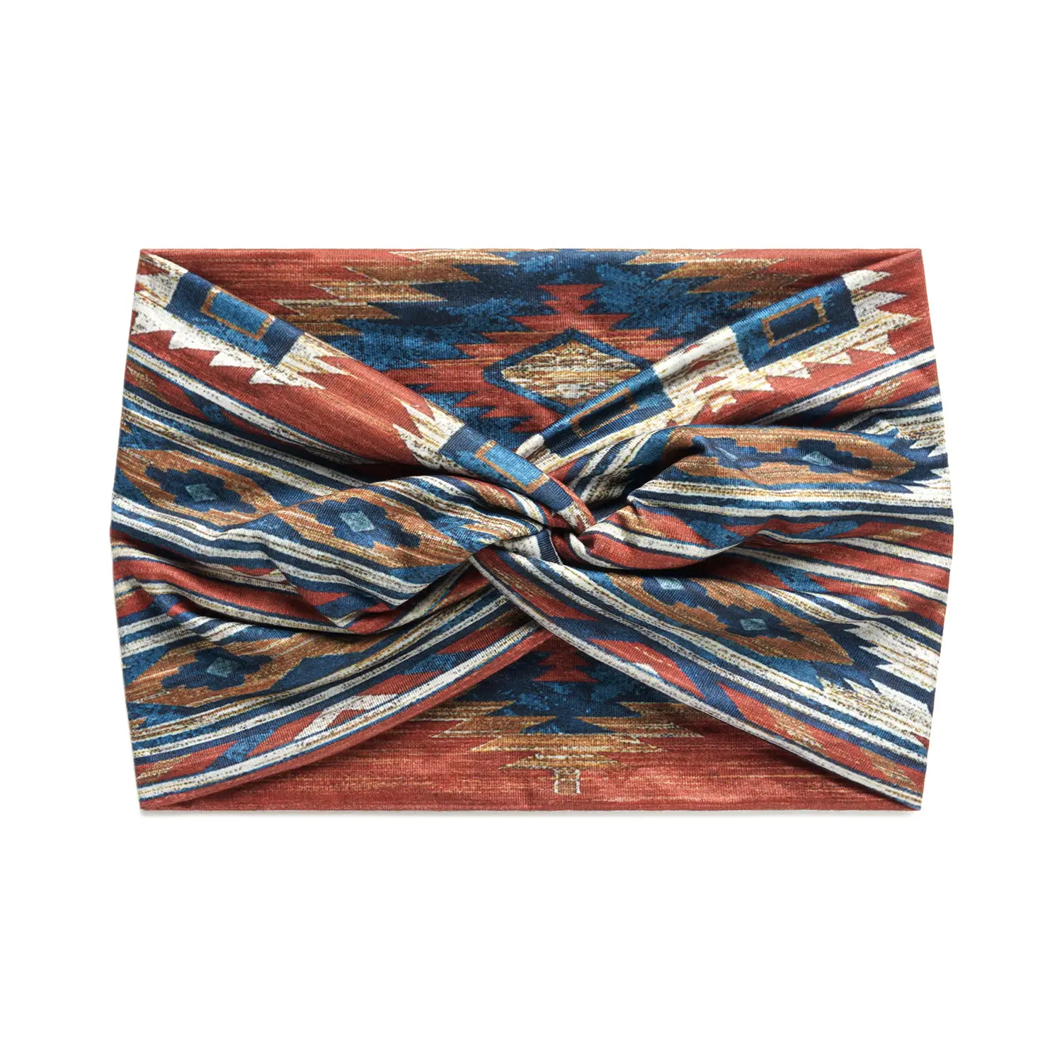 18cm Cross Border Printed Cross Yoga Hair Band Tie Knot - Image 49