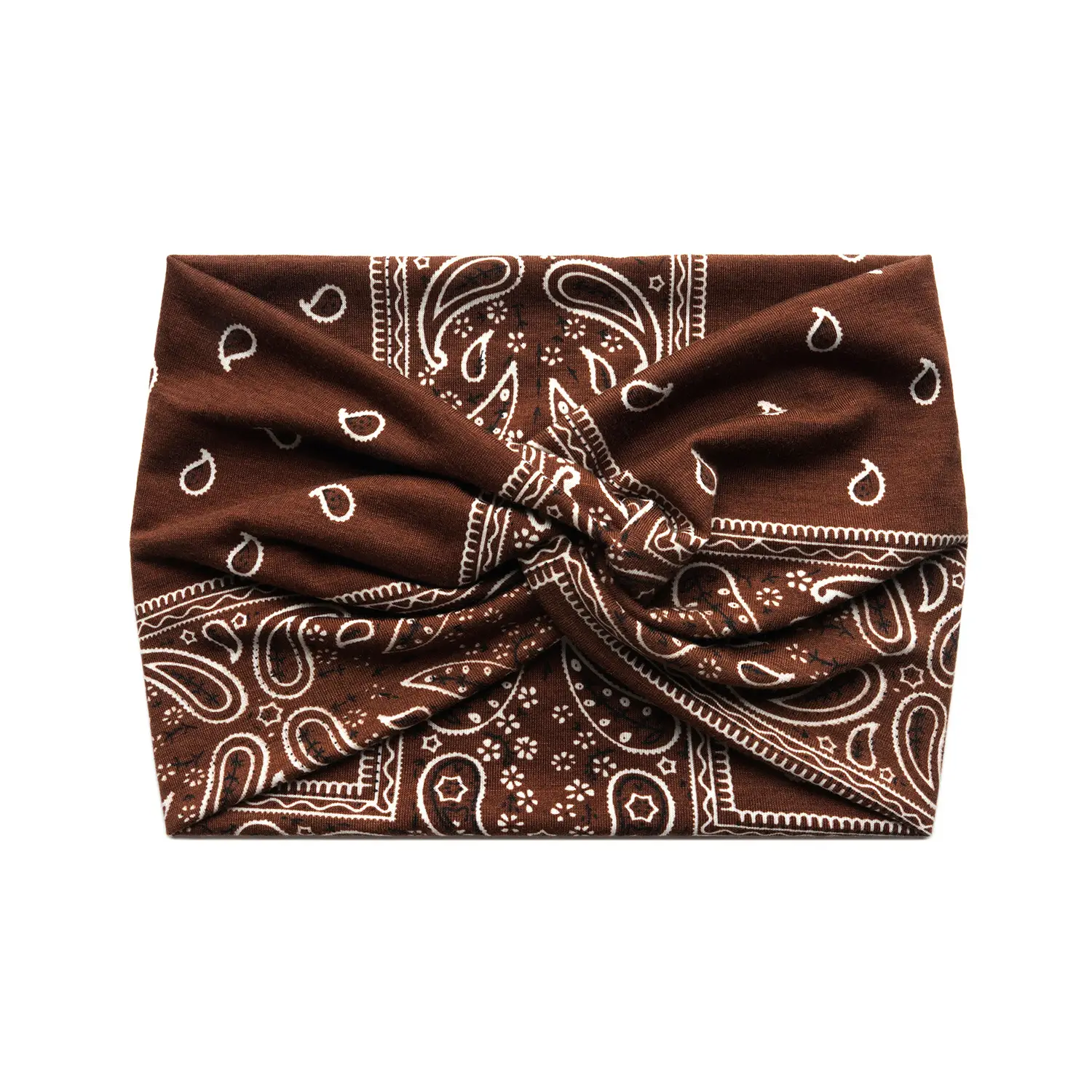 18cm Cross Border Printed Cross Yoga Hair Band Tie Knot - Image 5
