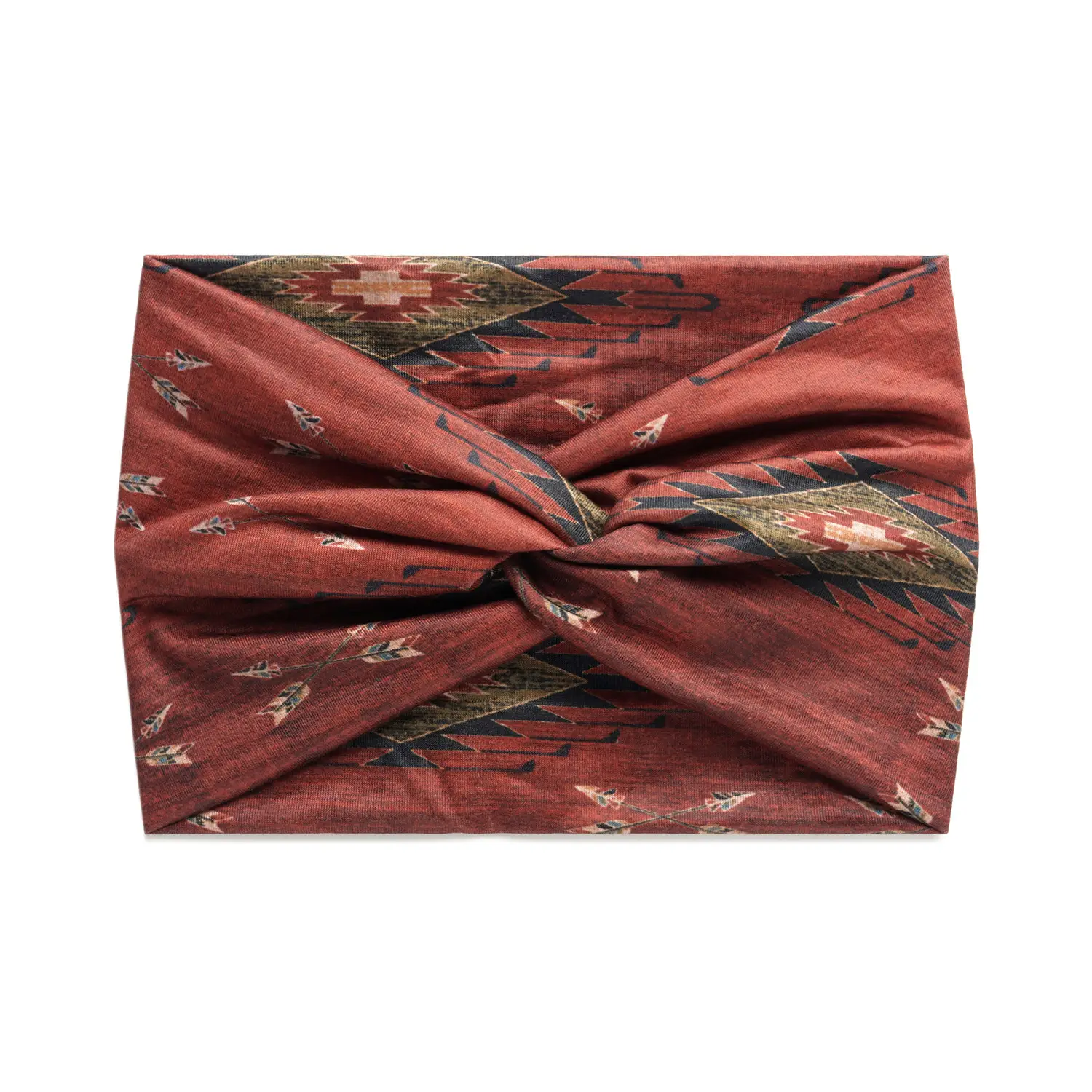 18cm Cross Border Printed Cross Yoga Hair Band Tie Knot - Image 51