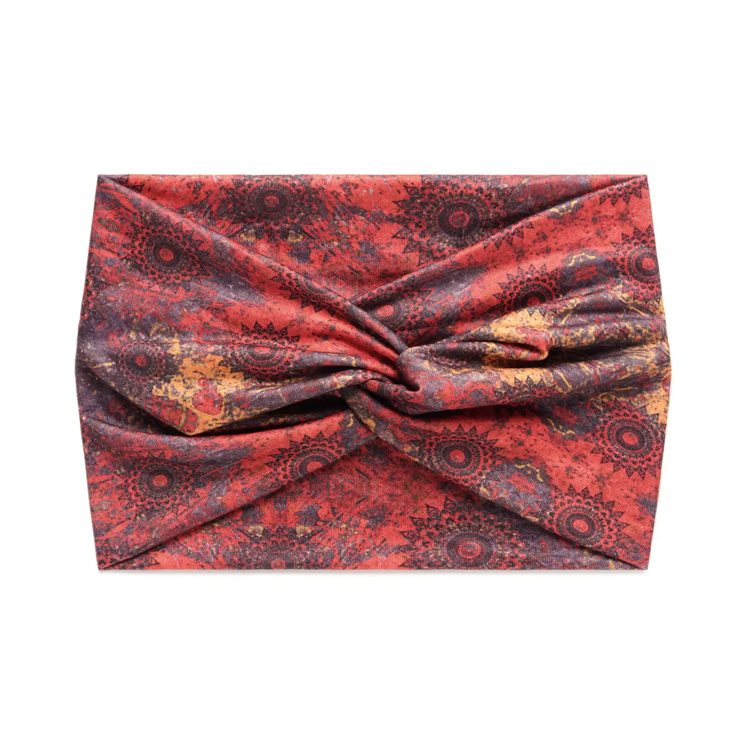 18cm Cross Border Printed Cross Yoga Hair Band Tie Knot - Image 59