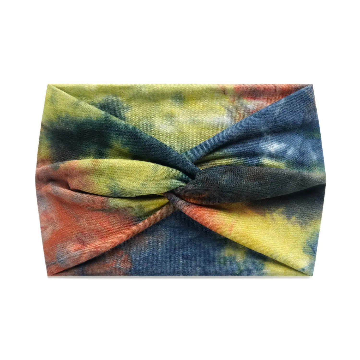 18cm Cross Border Printed Cross Yoga Hair Band Tie Knot - Image 62