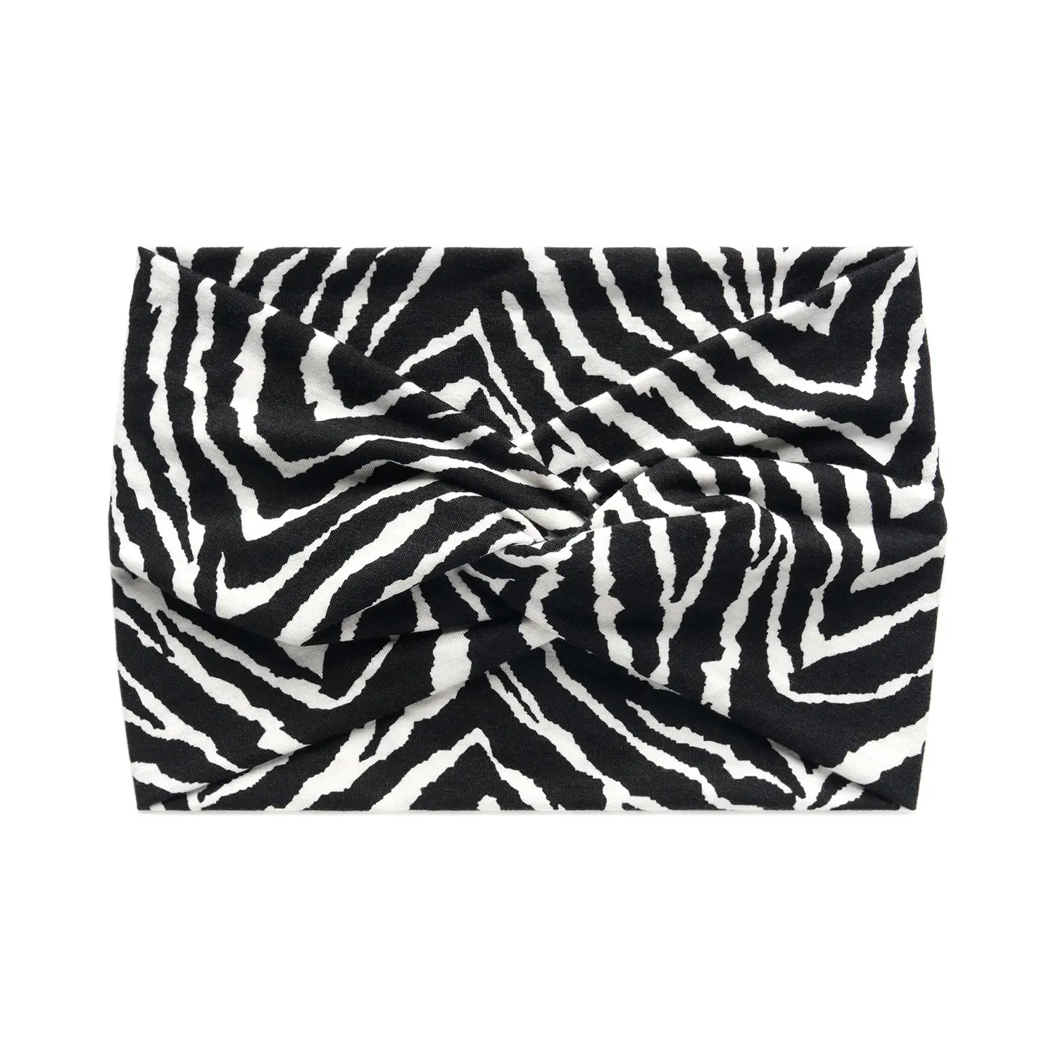 18cm Cross Border Printed Cross Yoga Hair Band Tie Knot - Image 64