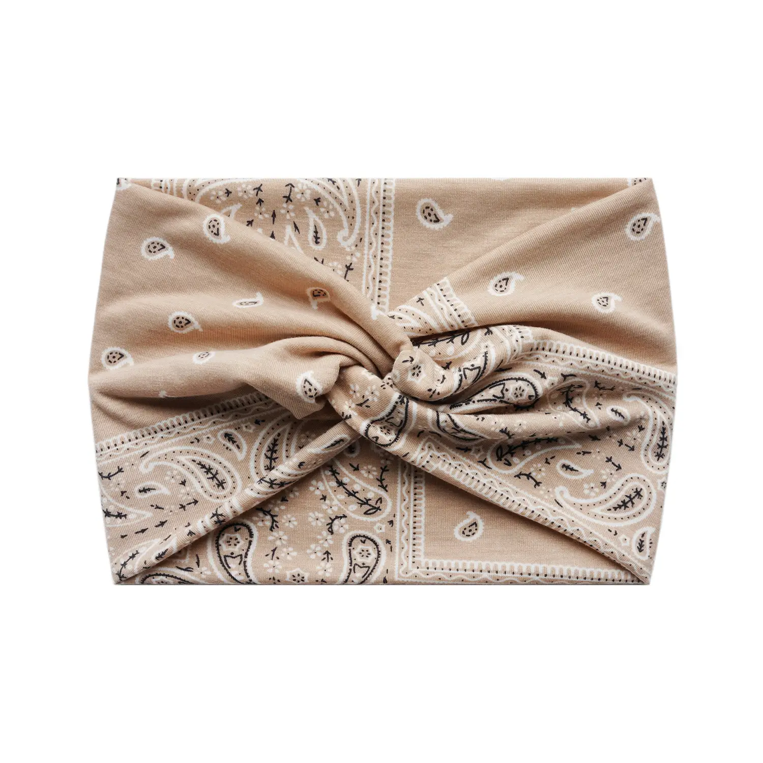 18cm Cross Border Printed Cross Yoga Hair Band Tie Knot - Image 8