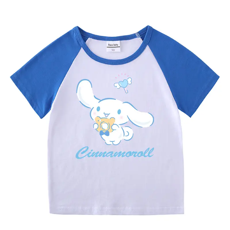 2023 Kids Summer T-Shirt Shorts Set Gray Cinnamonroll - Image 11
