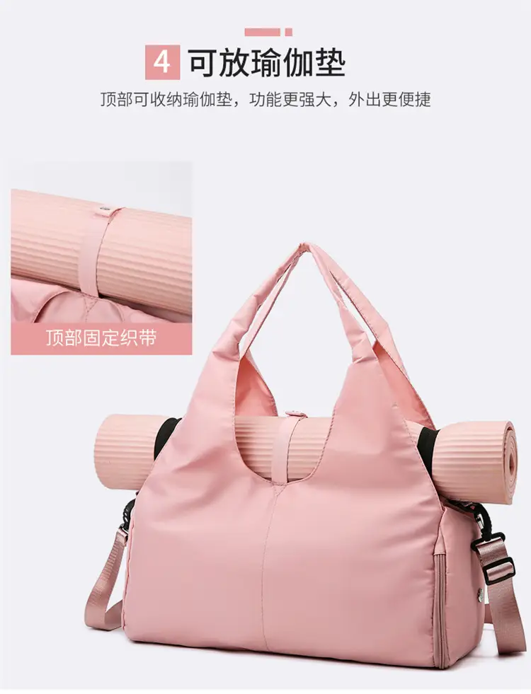 Blue Lightweight One-Shoulder Travel Bag — feature 11