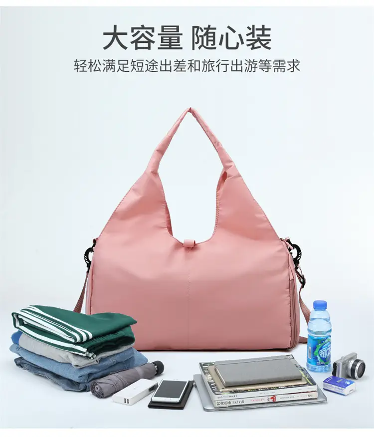 Blue Lightweight One-Shoulder Travel Bag — feature 15