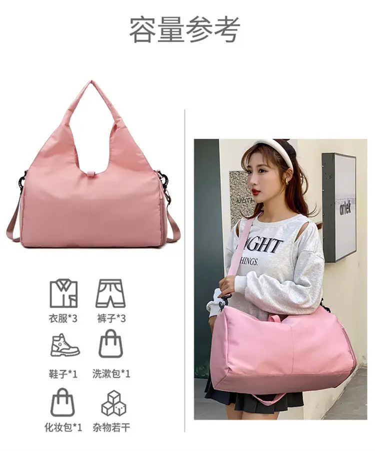 Blue Lightweight One-Shoulder Travel Bag — feature 16