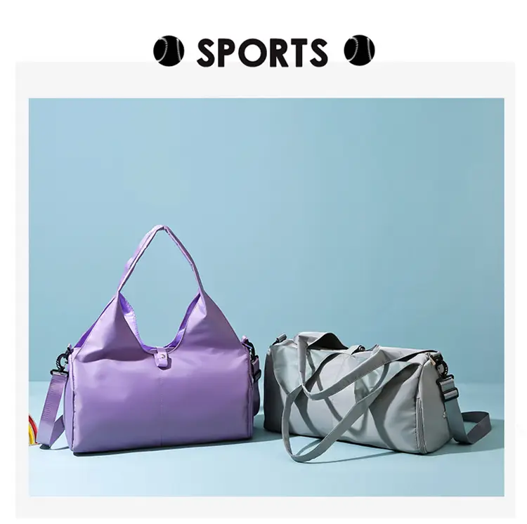 Blue Lightweight One-Shoulder Travel Bag — feature 18